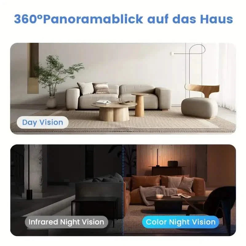 1080P Smart Indoor WiFi Camera | Two-Way Audio & Video Call + Night Vision DailySale