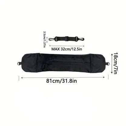 Travel Pillow & Organizer – Large, Polyester, Zipper, Machine Washable DailySale
