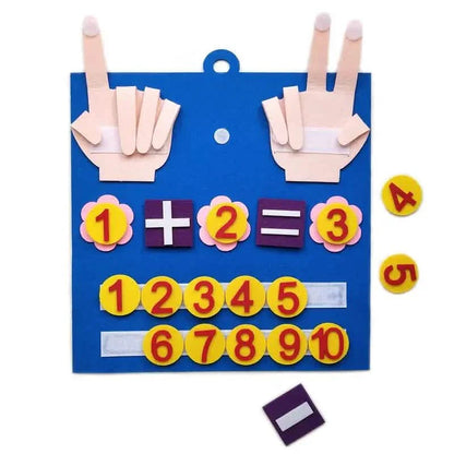 Felt Board Finger Numbers Counting Toy DailySale