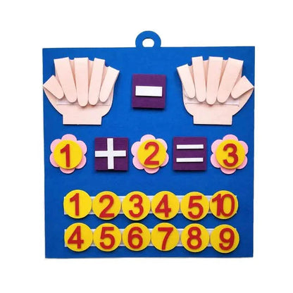 Felt Board Finger Numbers Counting Toy DailySale