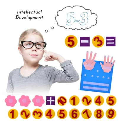Felt Board Finger Numbers Counting Toy DailySale