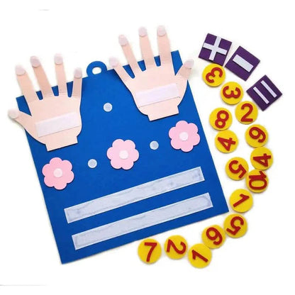 Felt Board Finger Numbers Counting Toy DailySale