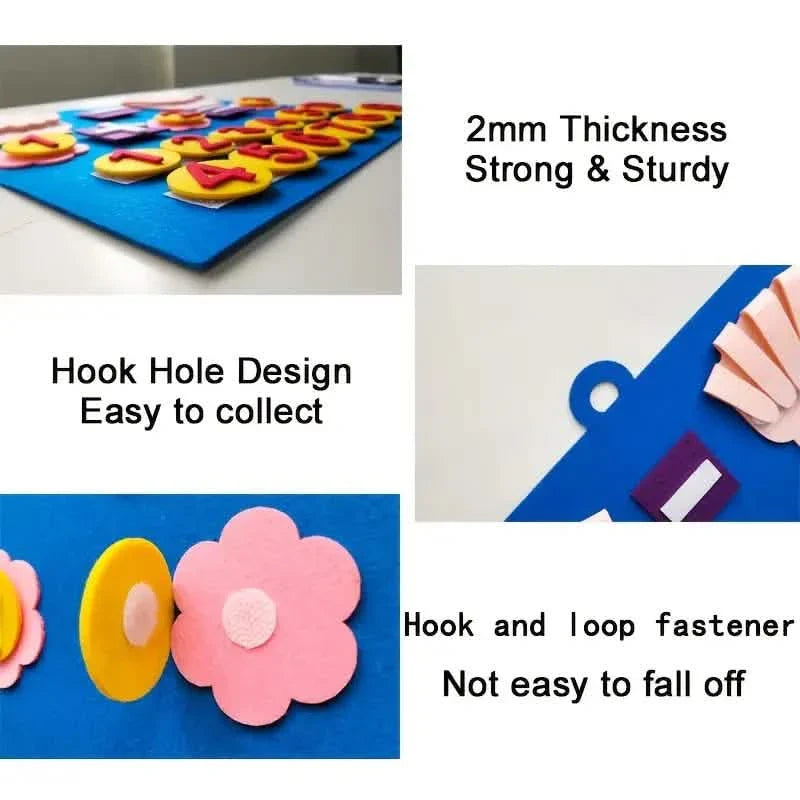 Felt Board Finger Numbers Counting Toy DailySale
