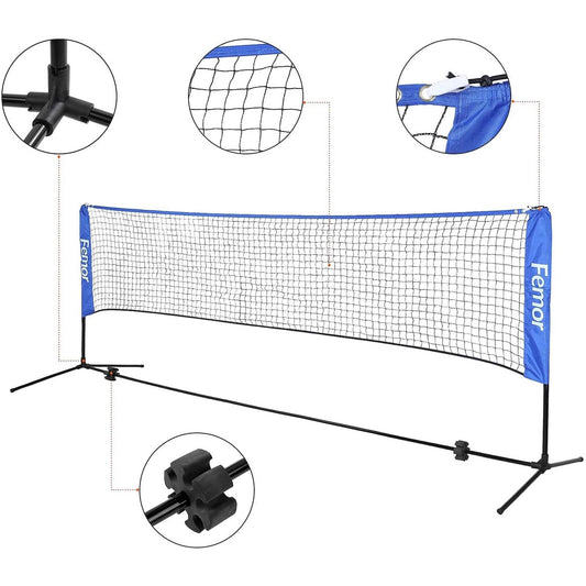 Femor FS051 10ft. Height Adjustable Volleyball Net DailySale