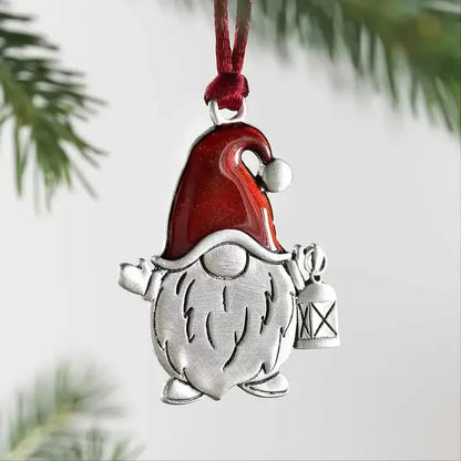 Festive Christmas Tree Pendant - Metal Hanging Ornament for Scene Decor DailySale