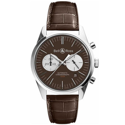 Bell & Ross Men's Officer Brown Bids.com
