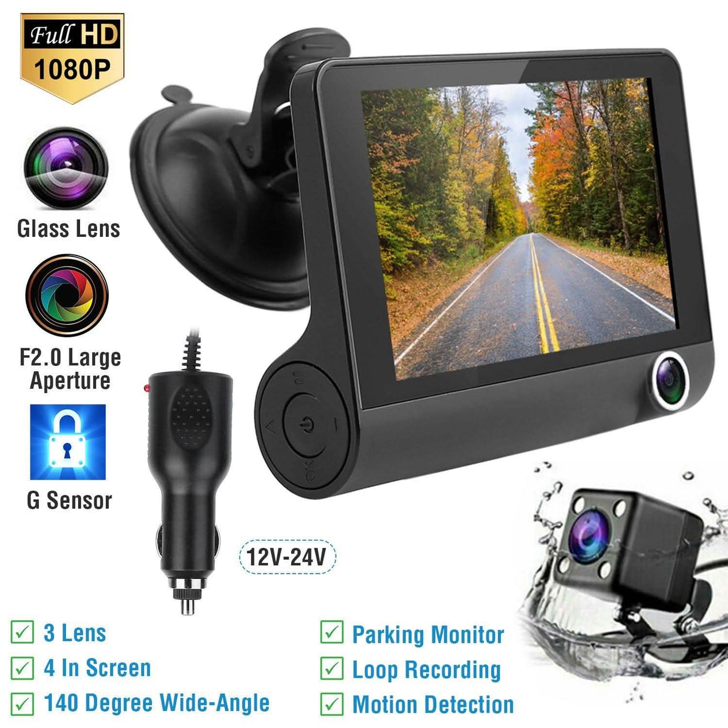 FHD 1080P Car DVR Dash Camera DailySale