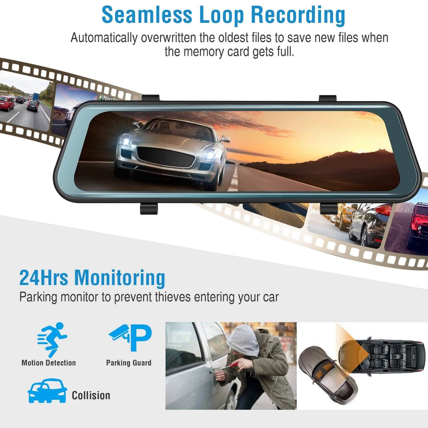 FHD 1080P Car DVR Dash Camera with G-Sensor DailySale