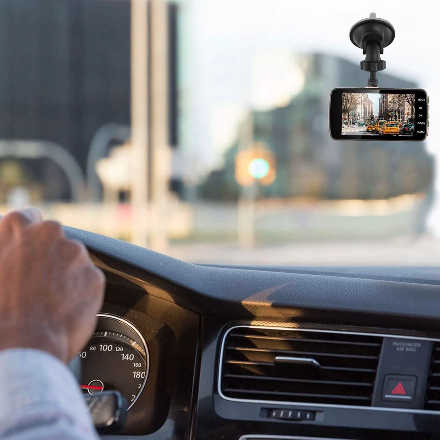FHD 1080P Dash Cam 4" Screen Dual Cameras DailySale