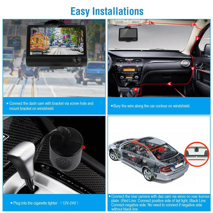 FHD 1080P Touchscreen Car DVR Dash Camera DailySale