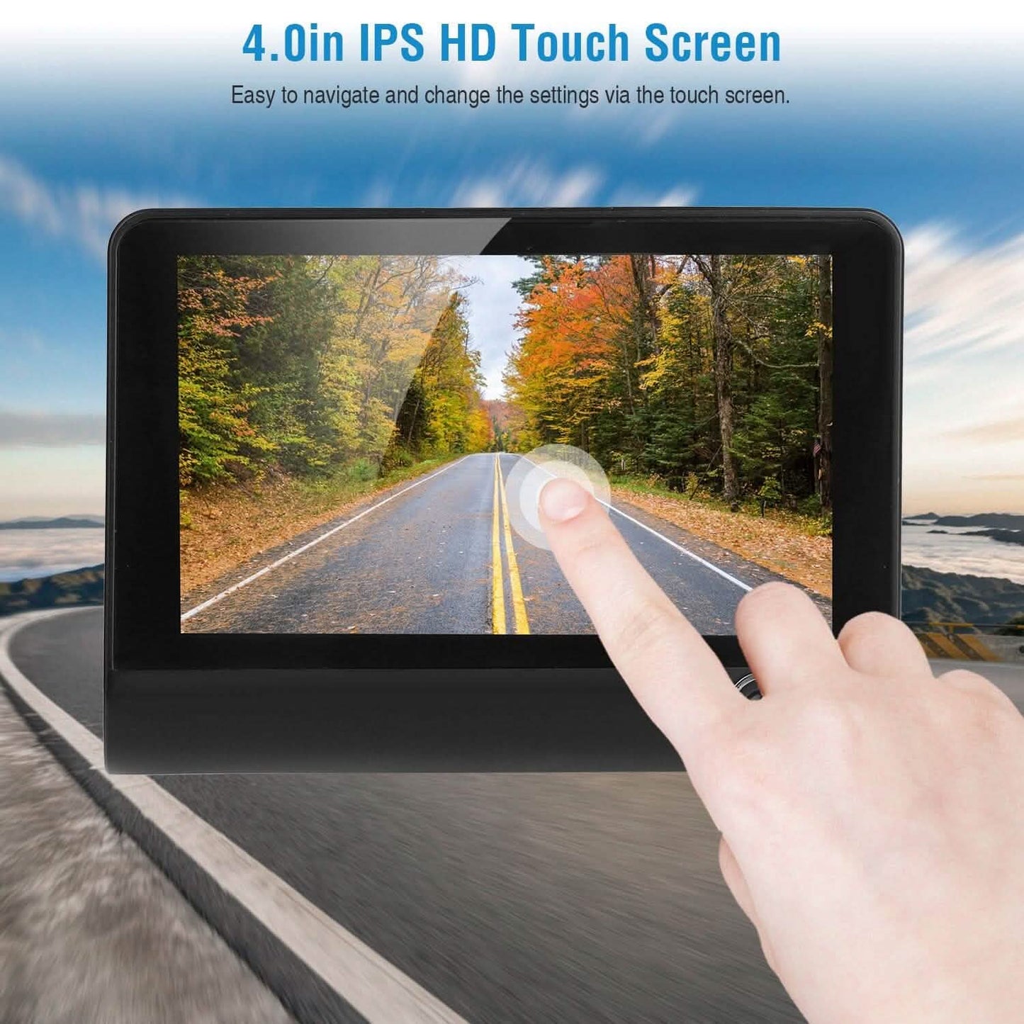 FHD 1080P Touchscreen Car DVR Dash Camera DailySale