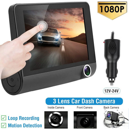 FHD 1080P Touchscreen Car DVR Dash Camera DailySale
