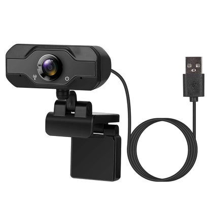 FHD 1080P USB Webcam with 360° Rotatable Clip DailySale