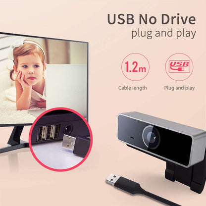 FHD 1080P Webcam USB Auto Focus with Microphone DailySale
