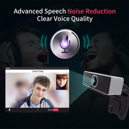 FHD 1080P Webcam USB Auto Focus with Microphone DailySale