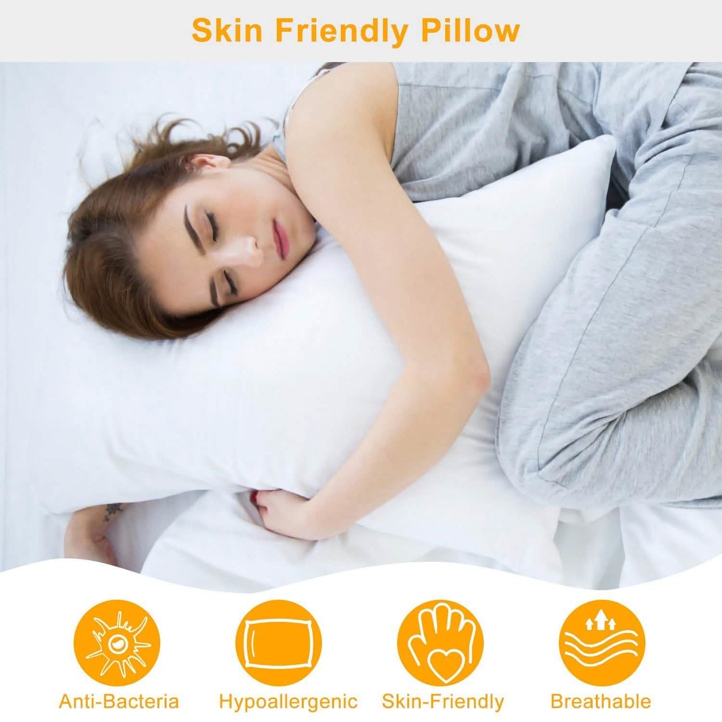 Fiber Filled Down Alternative Pillow DailySale