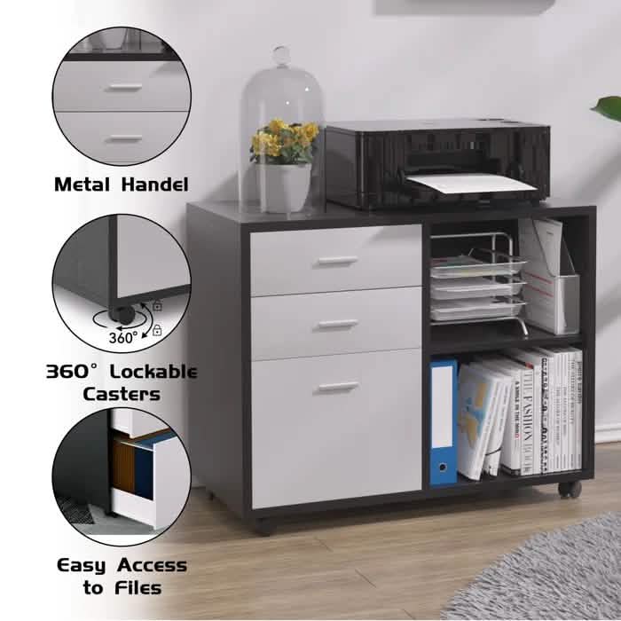 File Cabinet for Home Office DailySale