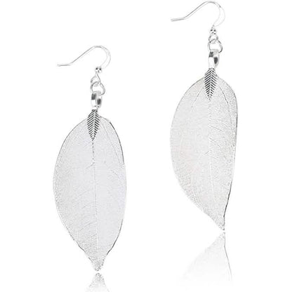 Filigree Long Leaf Dangle Earrings DailySale
