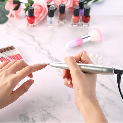 FINATE Silver Electric Nail Drill Kit DailySale
