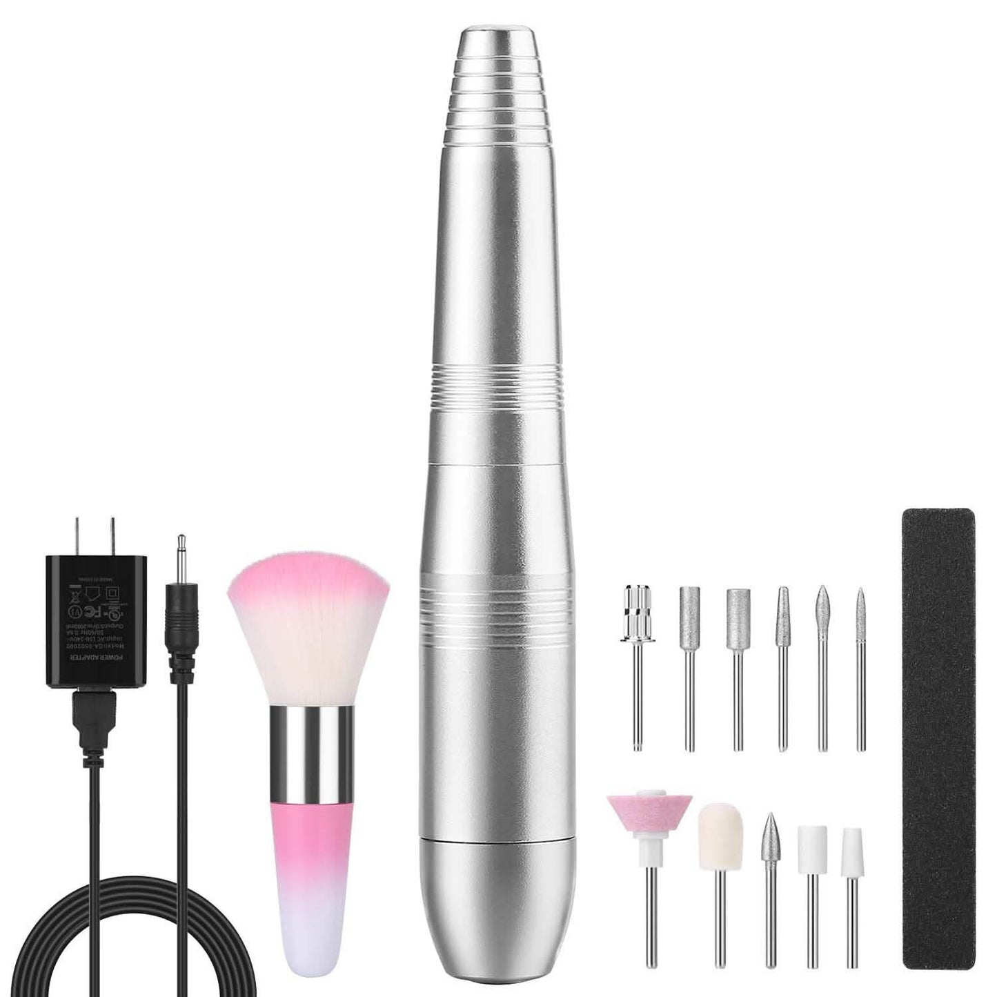 FINATE Silver Electric Nail Drill Kit DailySale