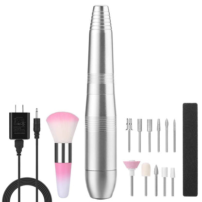 FINATE Silver Electric Nail Drill Kit DailySale