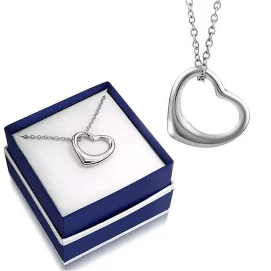 Fine Classic Heart Necklace In a Box DailySale