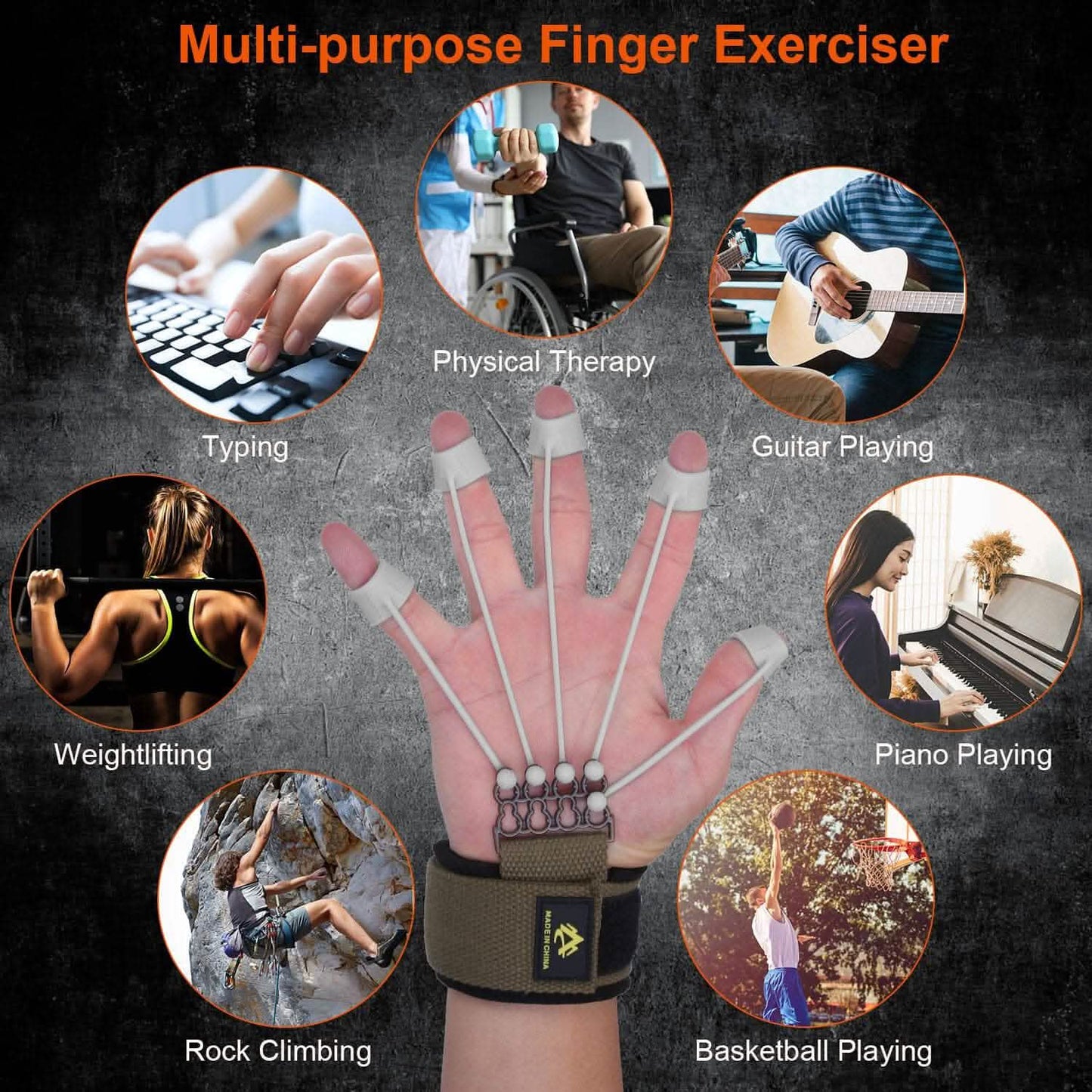 Finger Exerciser Hand Grip Strength Trainer DailySale
