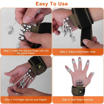 Finger Exerciser Hand Grip Strength Trainer DailySale