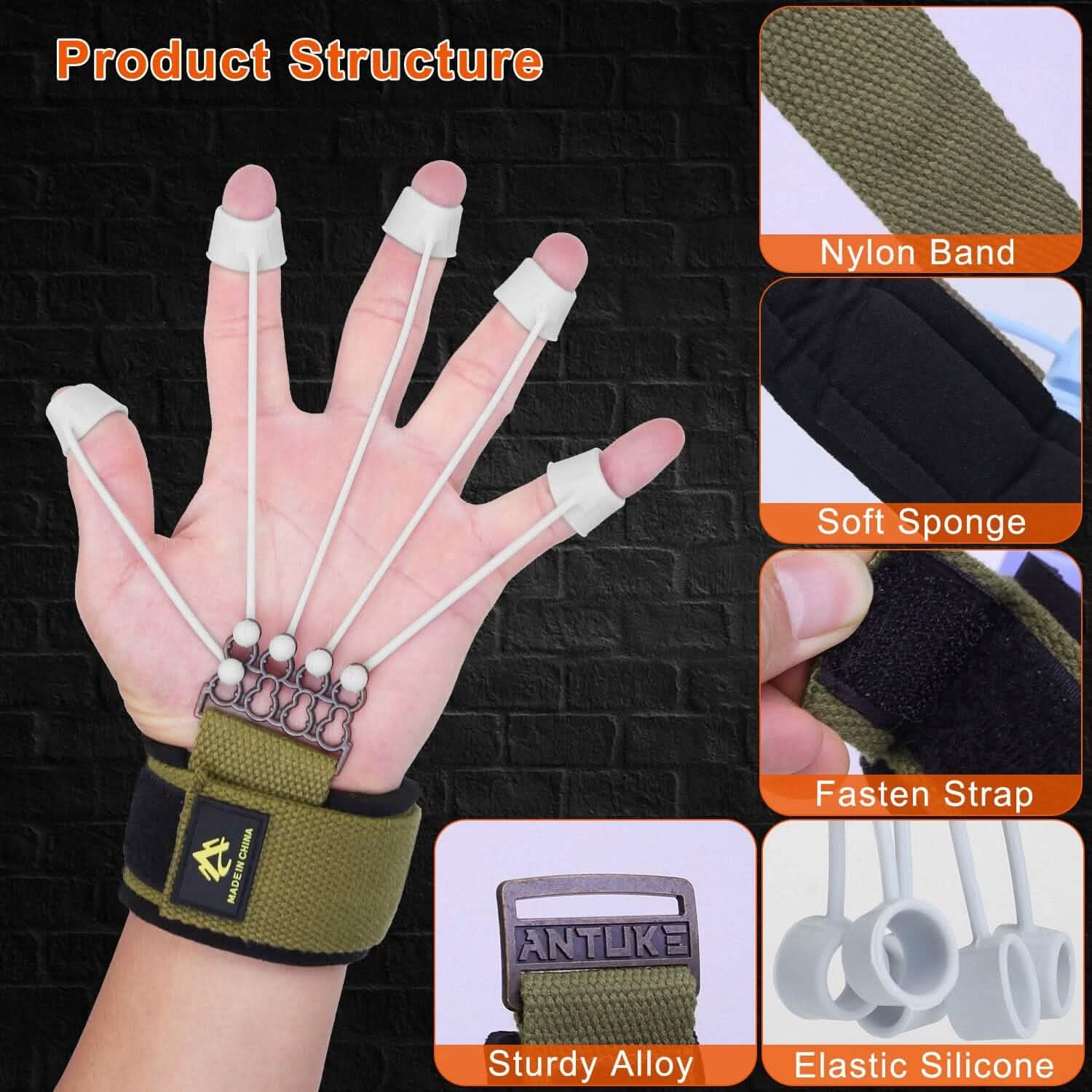 Finger Exerciser Hand Grip Strength Trainer DailySale