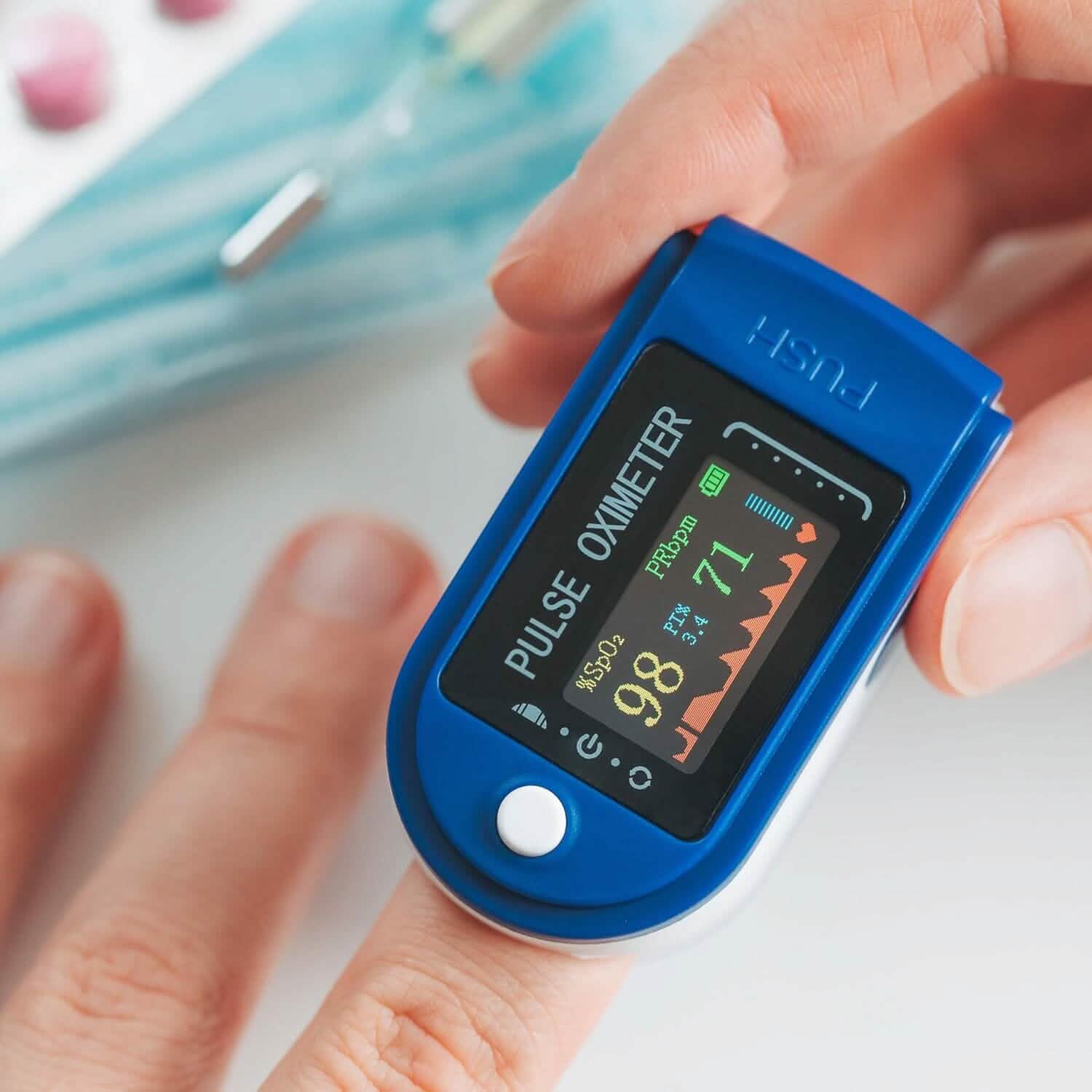 Finger Pulse Oximeter OLED Display DailySale