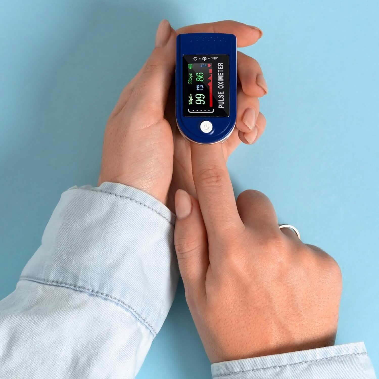 Finger Pulse Oximeter OLED Display DailySale