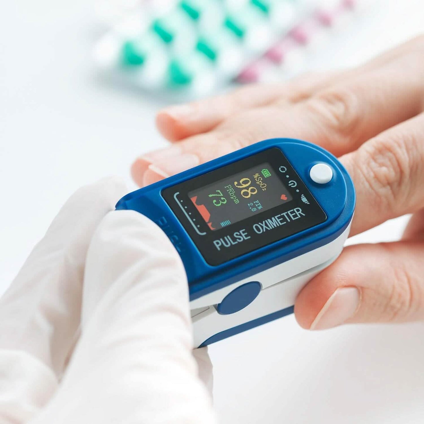 Finger Pulse Oximeter OLED Display DailySale
