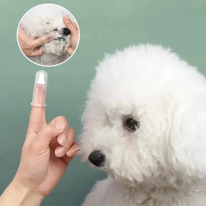 Finger Toothbrush For Dogs and Cats DailySale