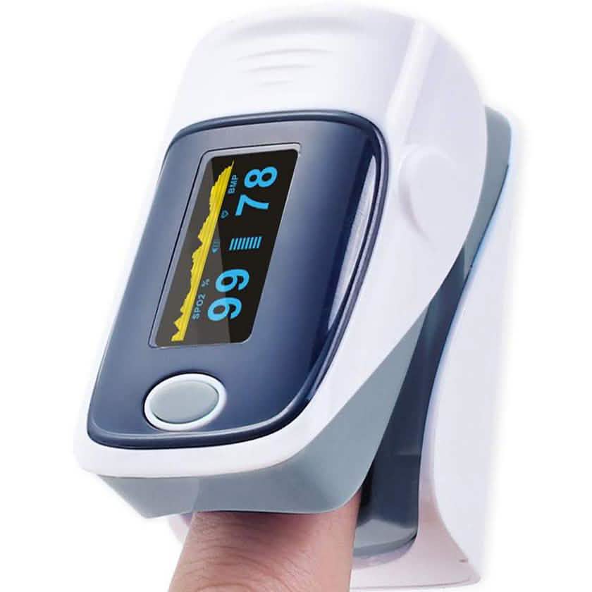 Fingertip Pulse Oximeter Blood Oxygen Meter SpO2 Heart Rate Monitor DailySale
