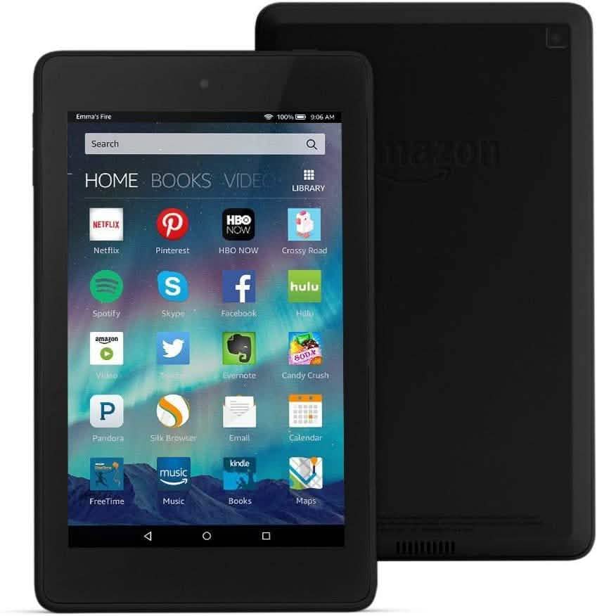 Amazon Kindle Fire HD 6 Tablet, 6" HD Display, Wi-Fi, 16 GB (Refurbished) DailySale
