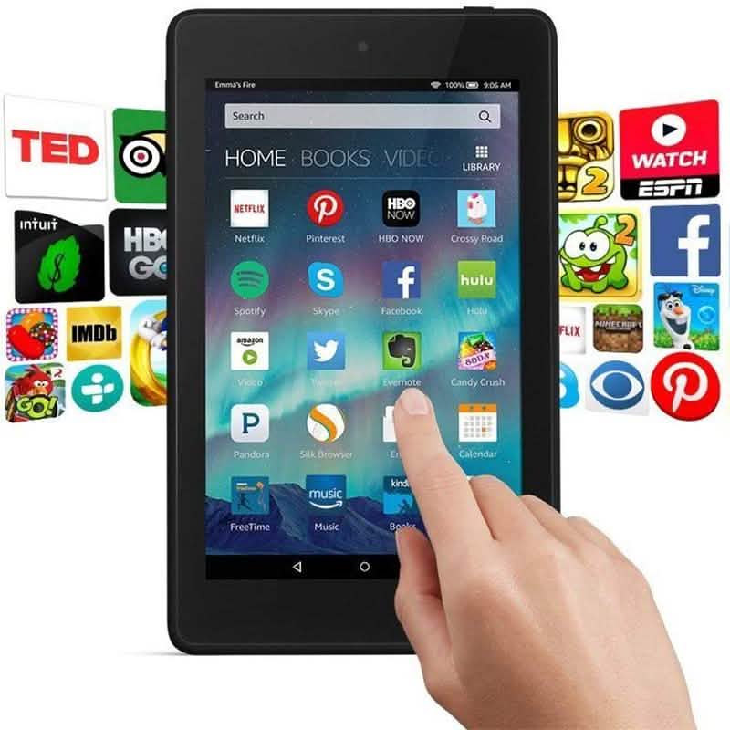 Amazon Kindle Fire HD 6 Tablet, 6" HD Display, Wi-Fi, 16 GB (Refurbished) DailySale