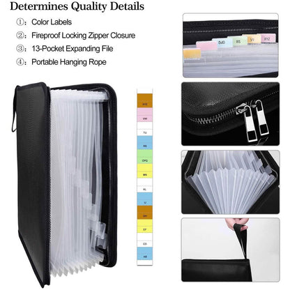 Fireproof and Water Resistant File Folder DailySale