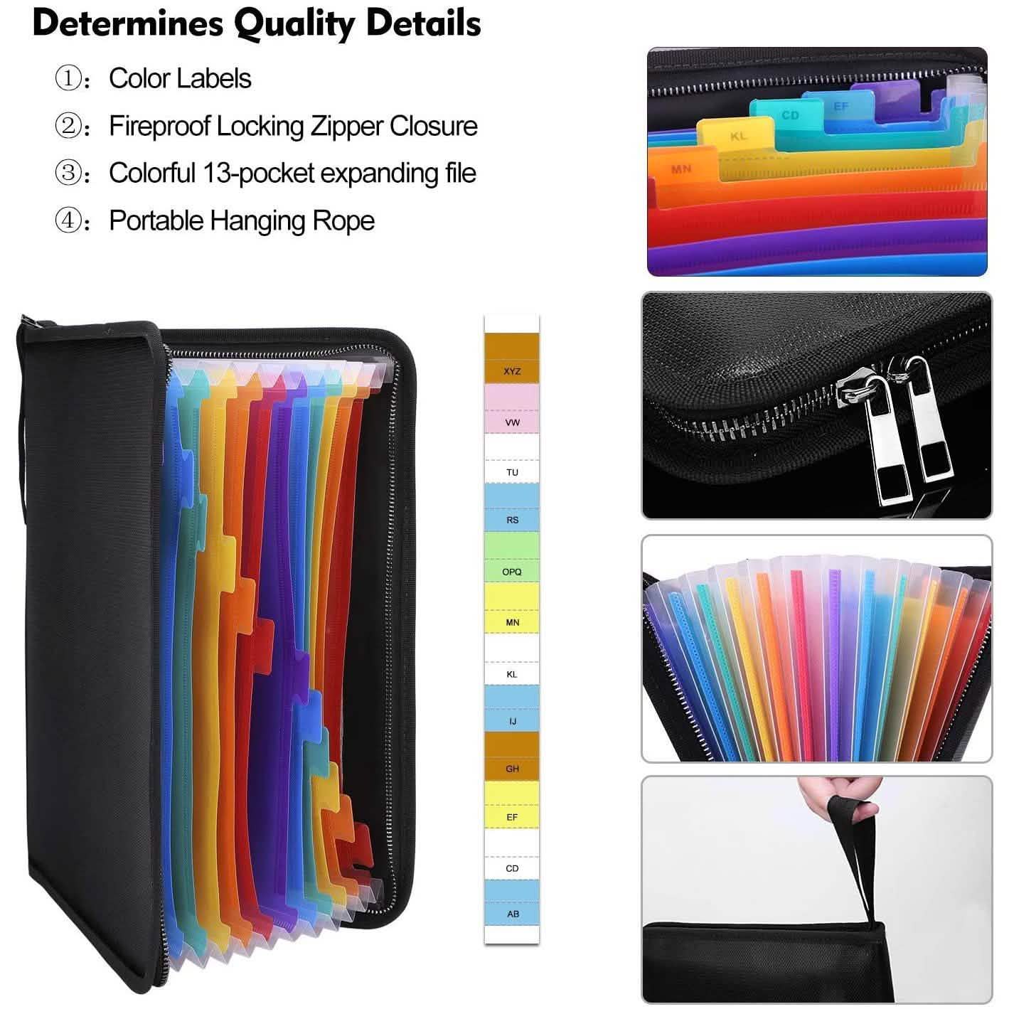 Fireproof and Water Resistant File Folder DailySale