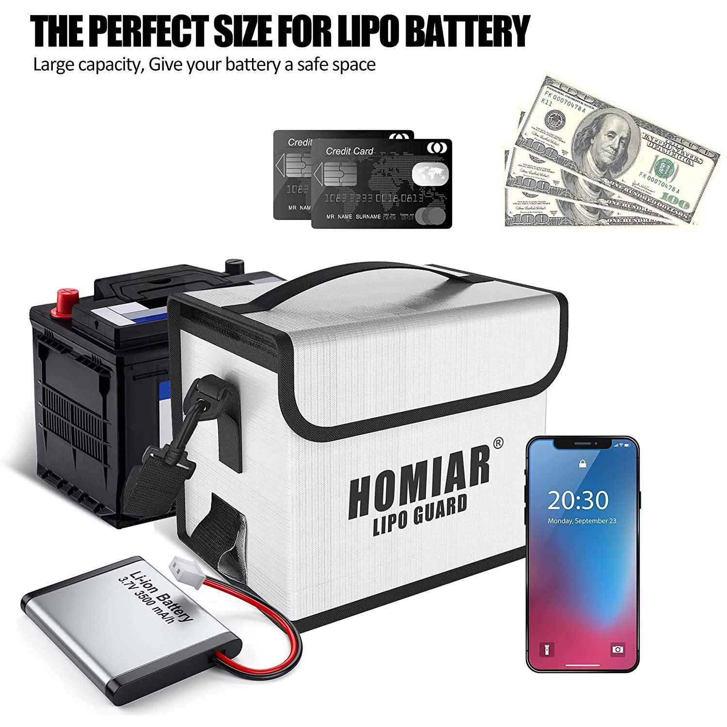 Fireproof Bag for Battery Charging Storage DailySale