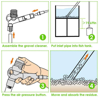 Fish Tank Gravel Cleaner Kit DailySale