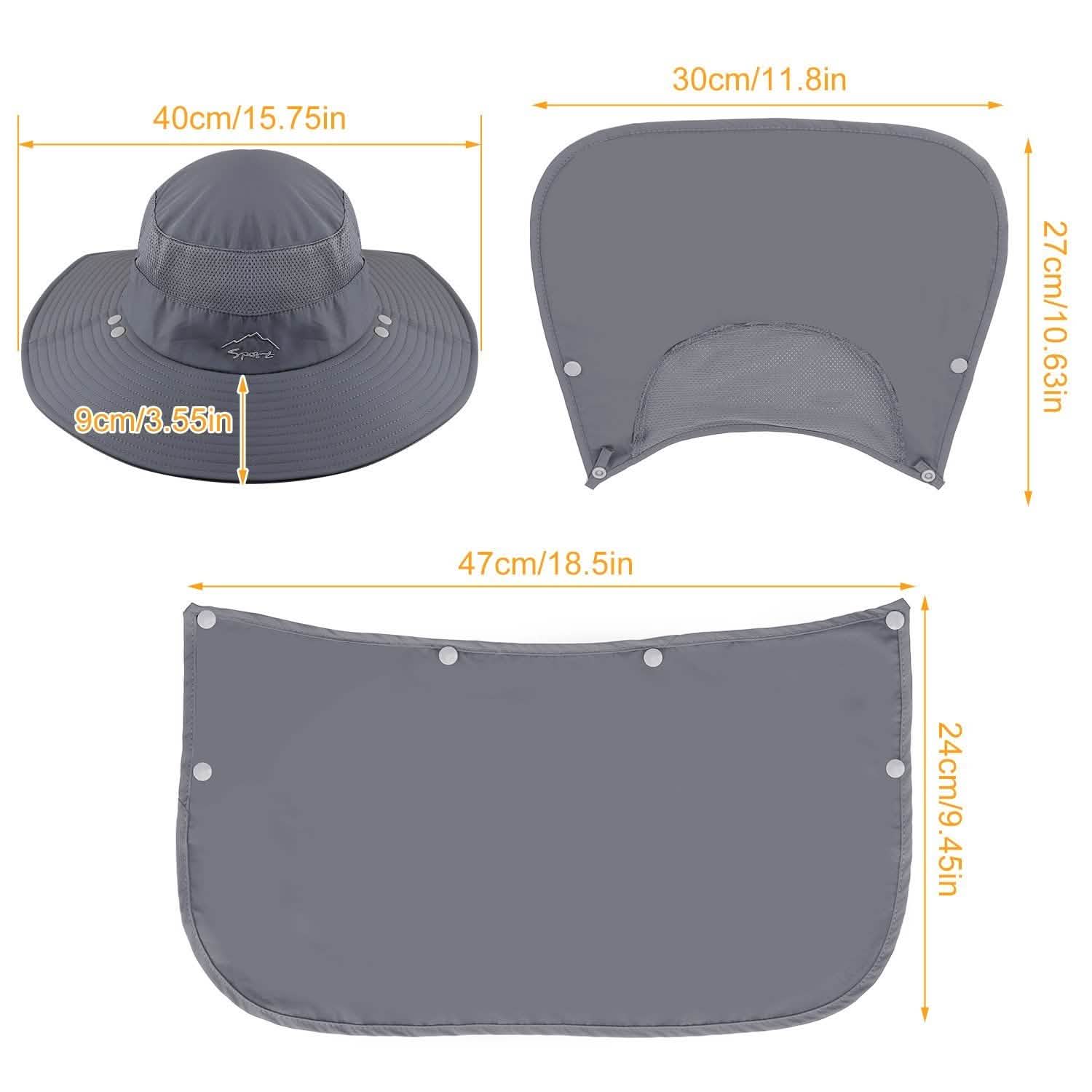 Fishing Bucket Hat Breathable Wide Brim DailySale