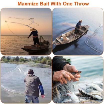 Fishing Cast Net Bait Trap Heavy Duty DailySale