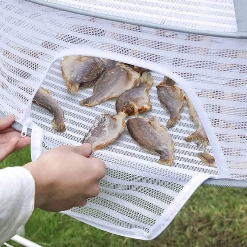 Fishing Net Hanging Dryer Bag Mesh Clothes Drying Basket Rack DailySale