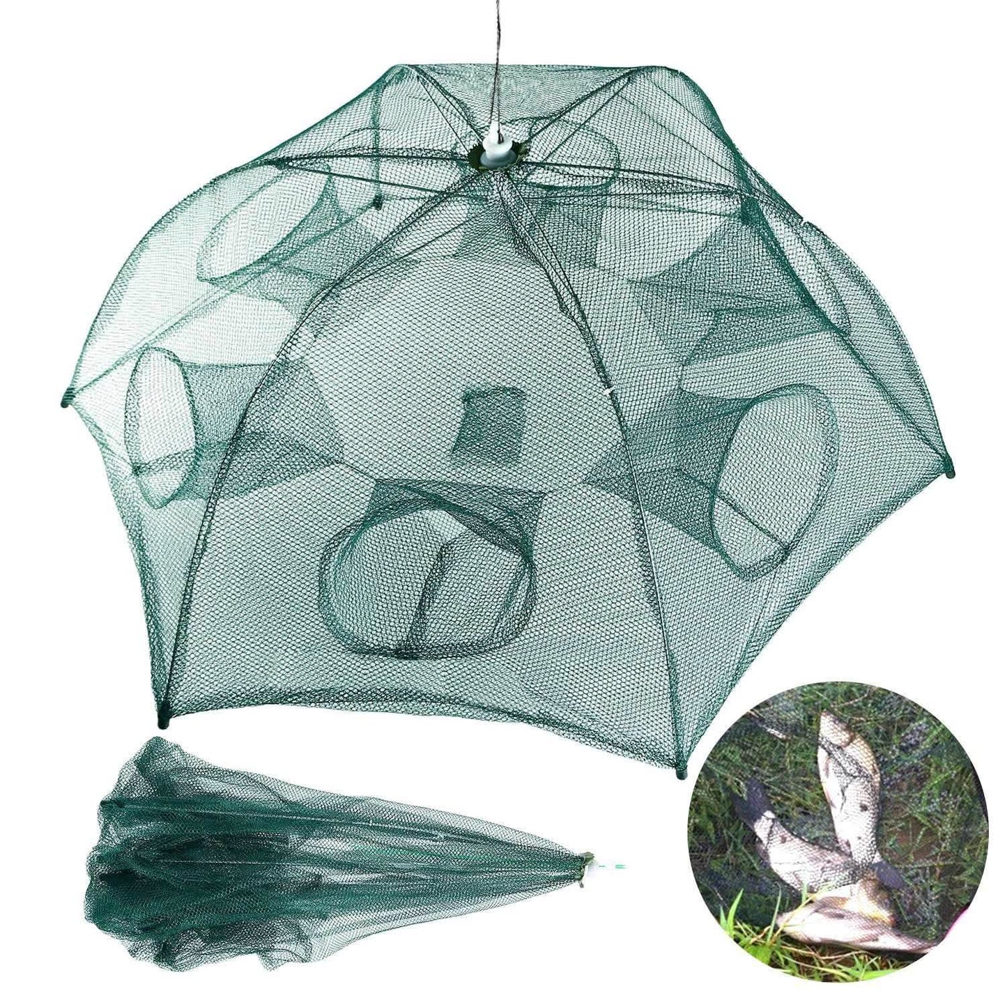 Fishing Trap Net Portable - Fishing Bait Trap DailySale