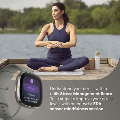 Fitbit Sense Advanced Smartwatch with Tools for Heart Health DailySale