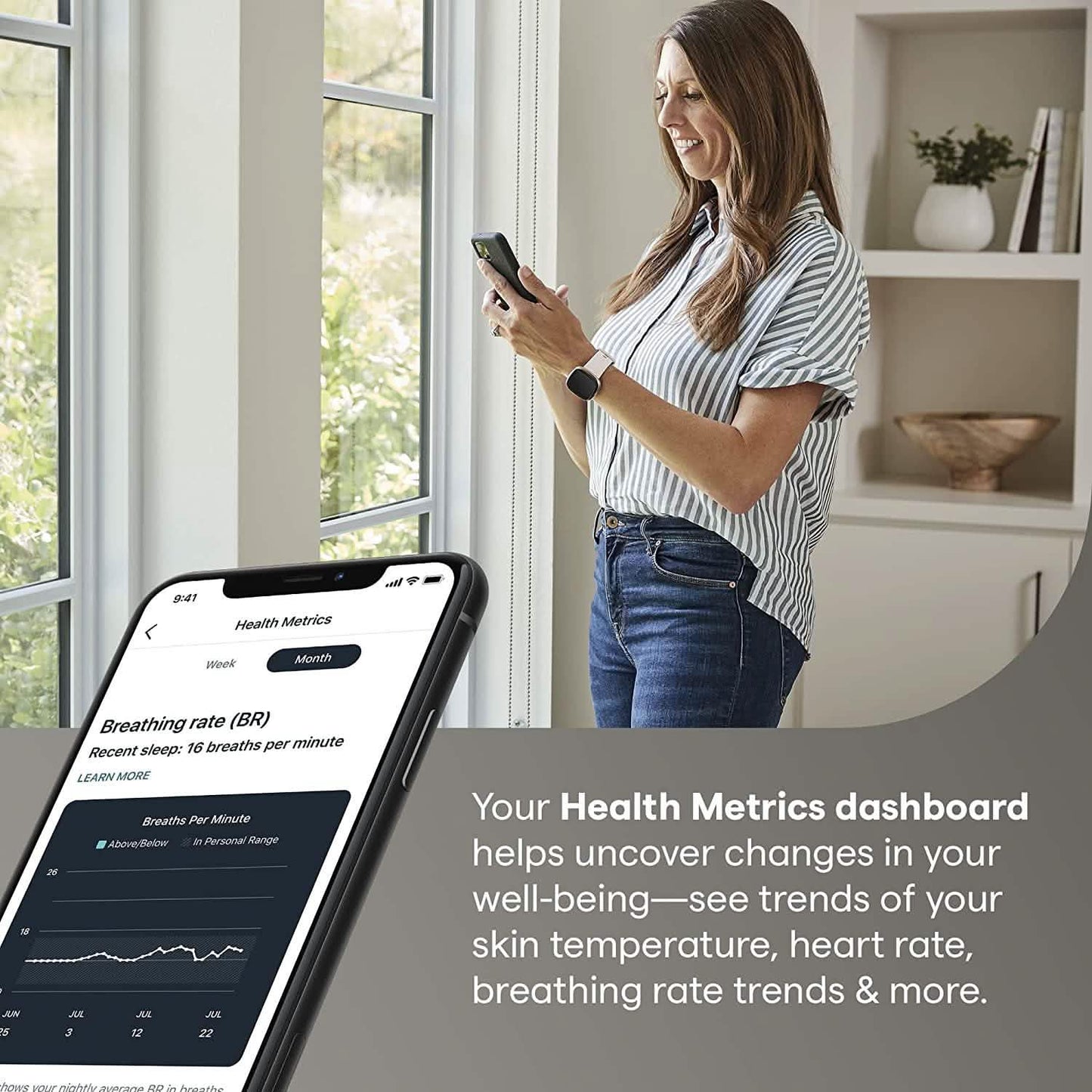 Fitbit Sense Advanced Smartwatch with Tools for Heart Health DailySale