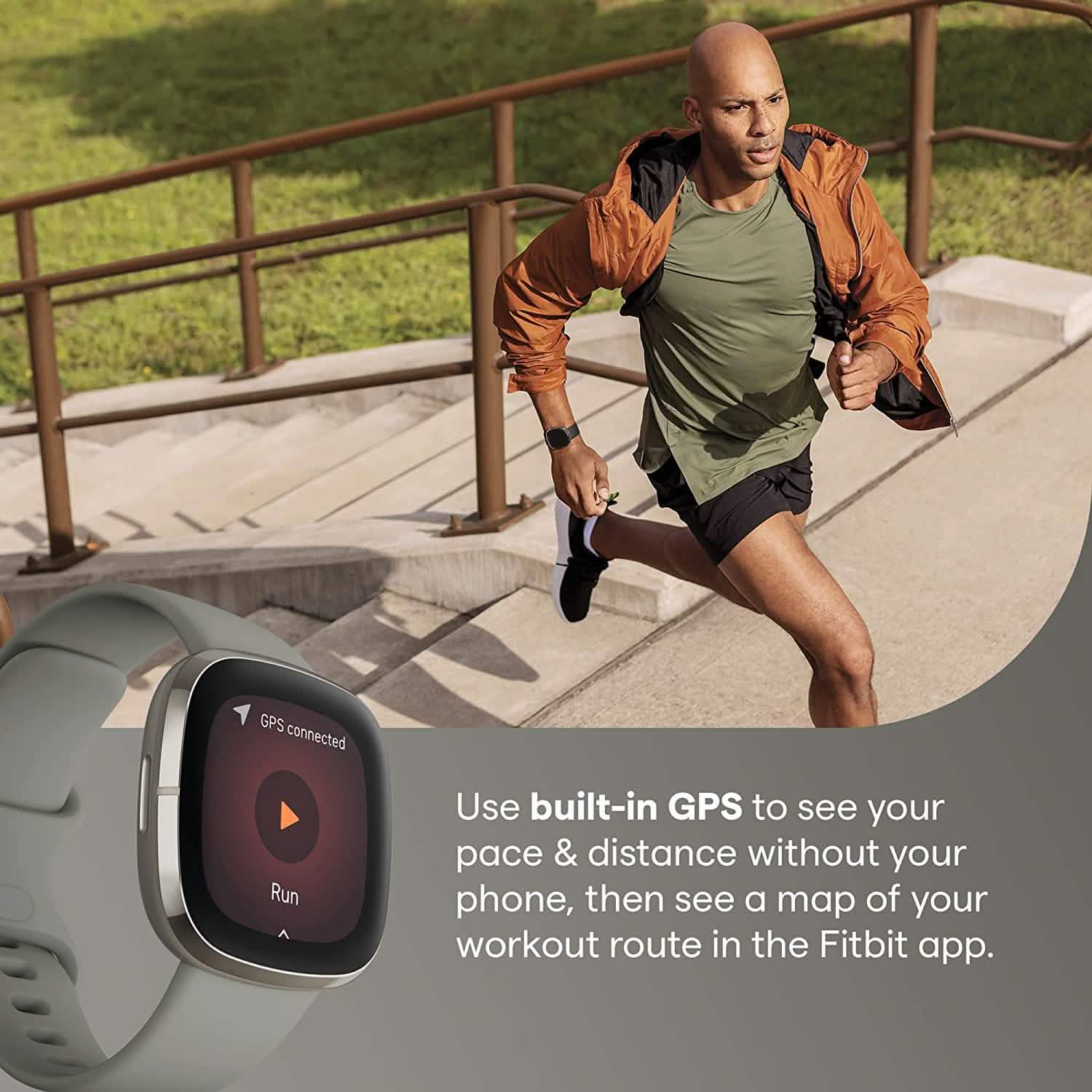 Fitbit Sense Advanced Smartwatch with Tools for Heart Health DailySale