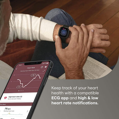 Fitbit Sense Advanced Smartwatch with Tools for Heart Health DailySale