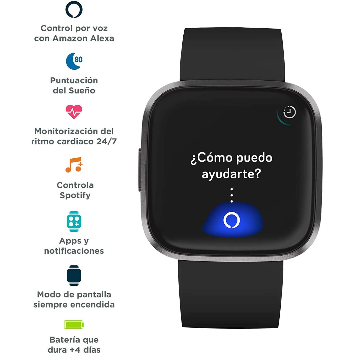 Fitbit Versa 2 Health and Fitness Smartwatch DailySale