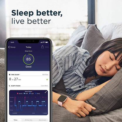 Fitbit Versa 2 Health and Fitness Smartwatch DailySale